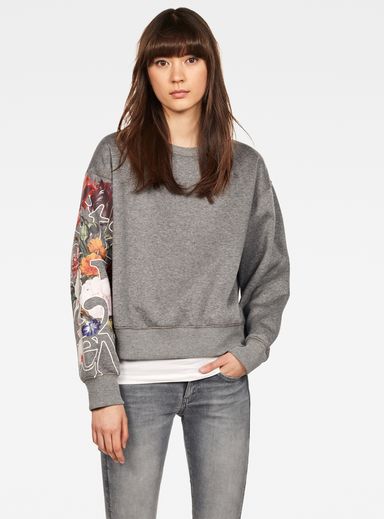 Graphic 2 Loose Sweater